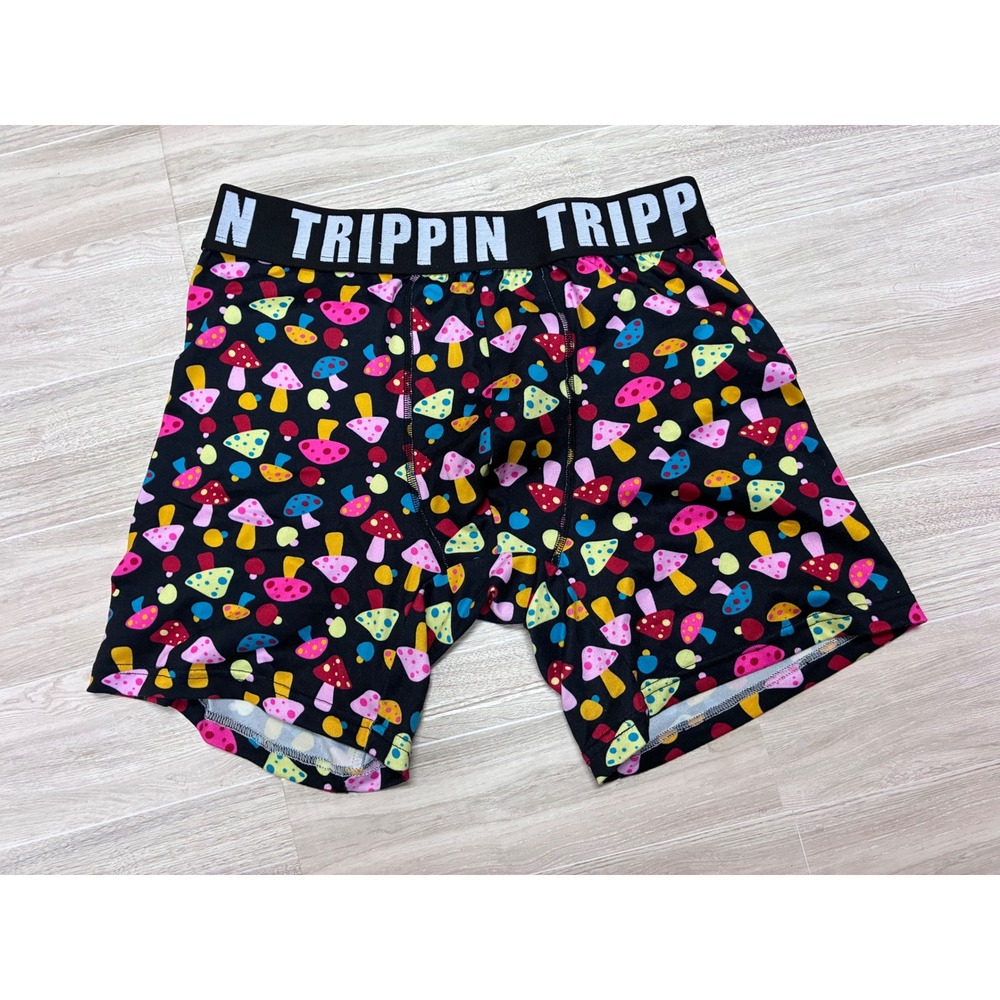 Rue 21 Trippin Mushroom Print Boxer Briefs Men's Size Medium